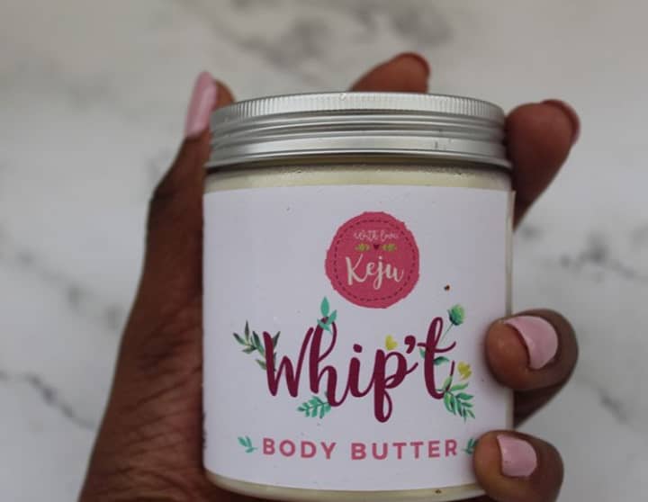 With Love Keju Whip It Body Butter Natural Beauty Brands in Nigeria